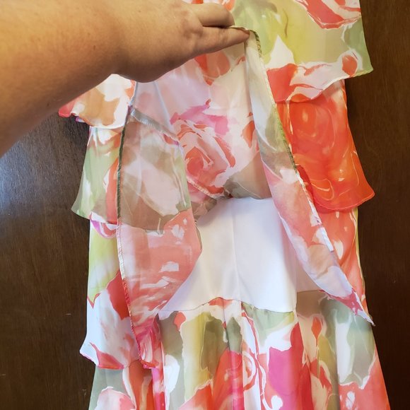 J.R. Notes by Carol Lin floral tiered dress - Picture 9 of 14